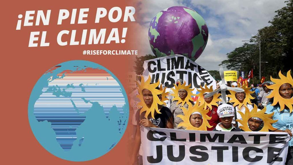 ONGs convocan una marcha mundial este sábado ante la falta de medidas eficientes contra el cambio climático