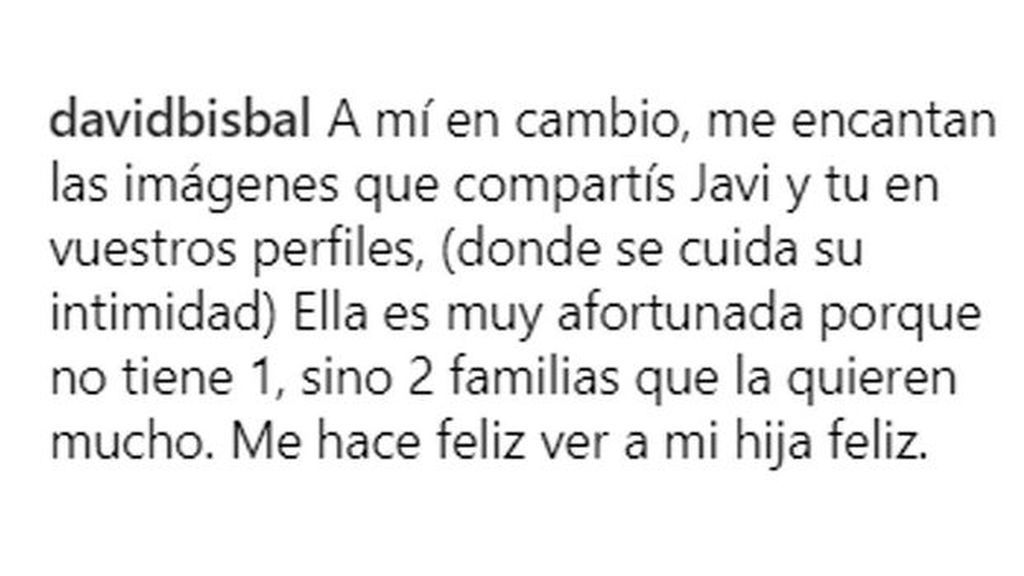 comentario david bisbal