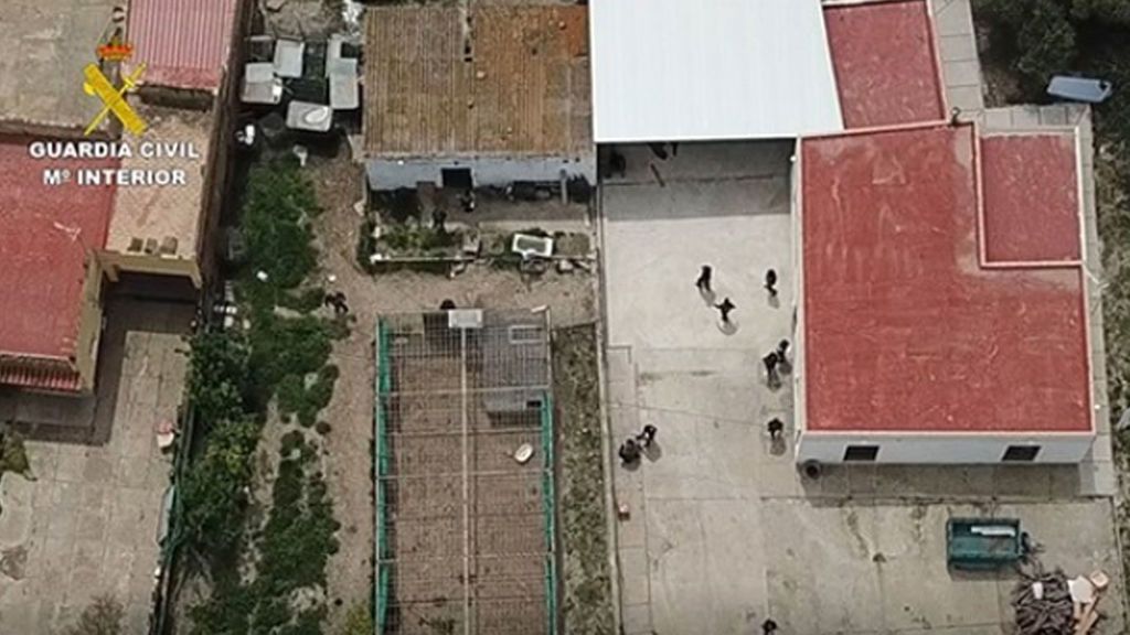 Grabada con un dron y cámaras de los agentes una operación contra narcos en Cádiz