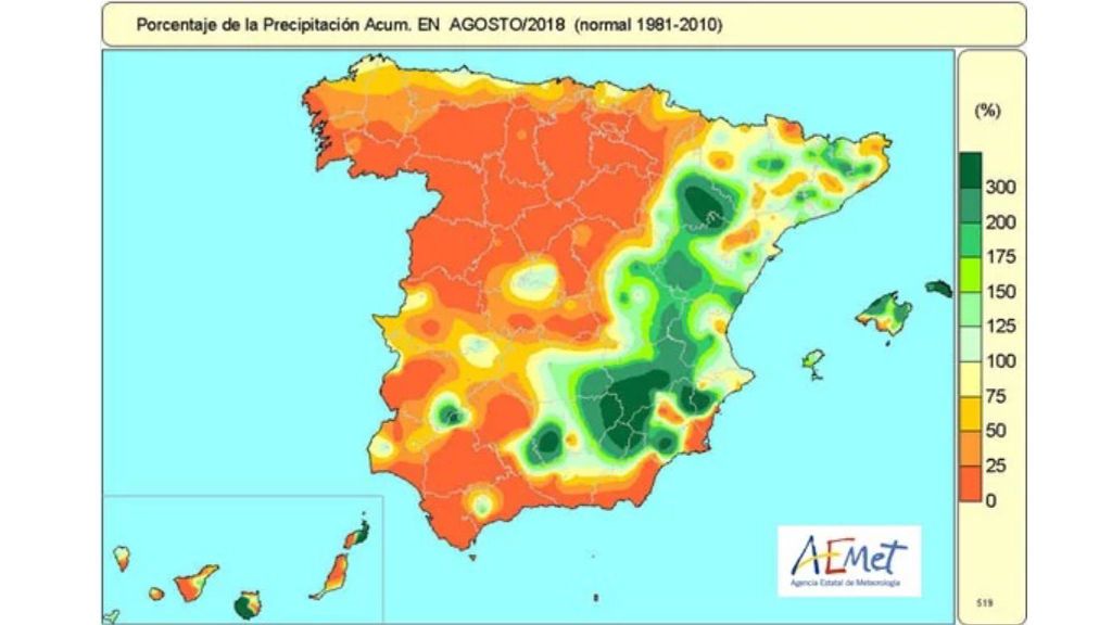 precipitaciones agosto