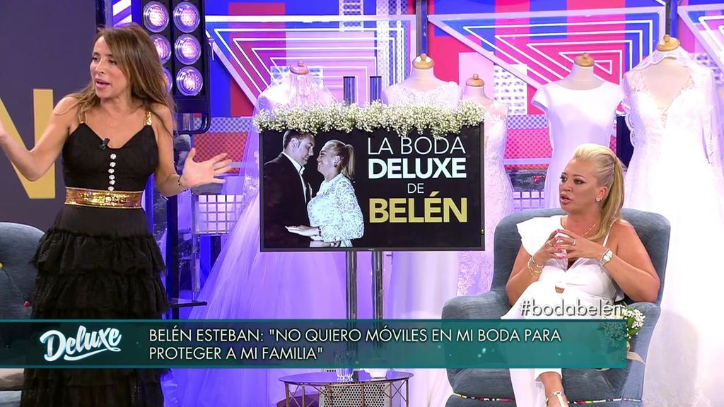 La boda de Belén y las fotos: aclara por qué va a requisar los teléfonos móviles