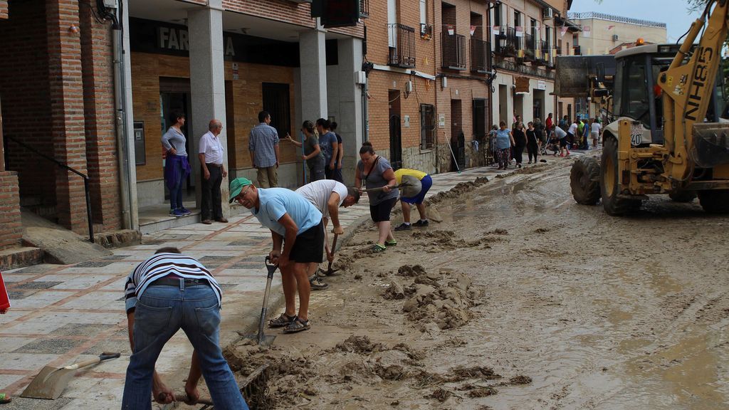 Momentos dramátricos y de solidalidad en Cebolla tras una riada histórica
