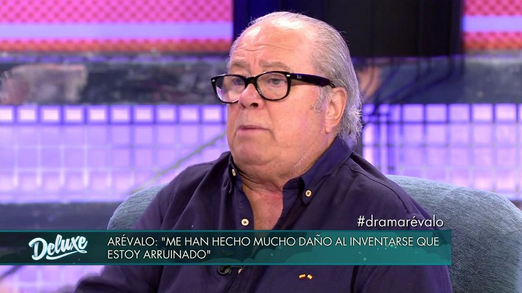 Arévalo niega estar arruinado: "No busco comida en la basura"