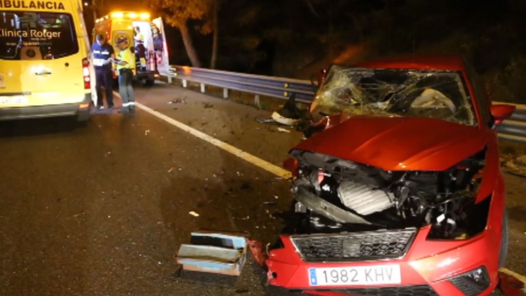 Quince heridos en varios accidentes muy seguidos en el mismo punto en Palma