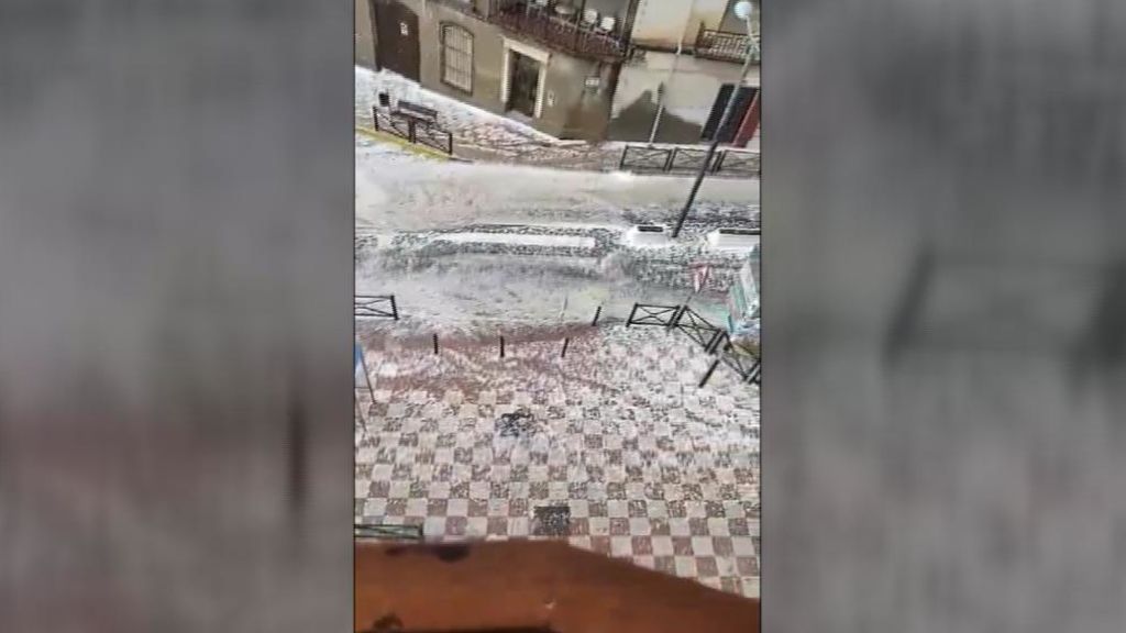 Las tormentas y el granizo asolan Jaén: “Fue calamitoso y pasamos mucho miedo”