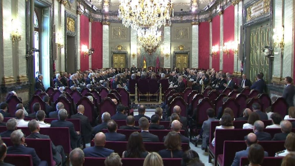 El Rey inaugura el año judicial marcado por las tensiones en Cataluña