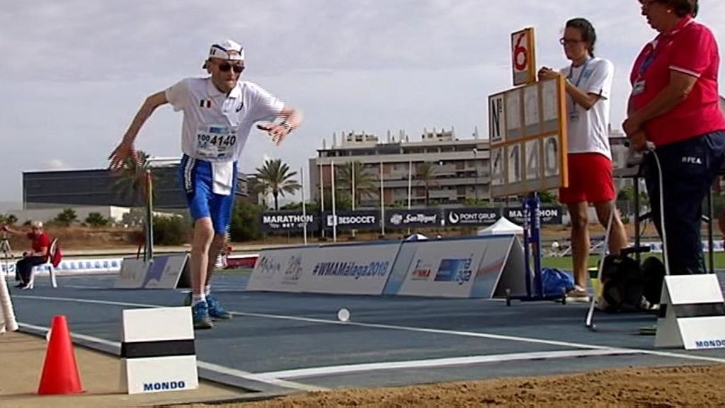 El atleta más longevo del mundo compite en Málaga
