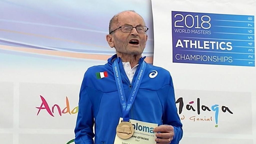Campeón del mundo de atletismo con… ¡102 años!