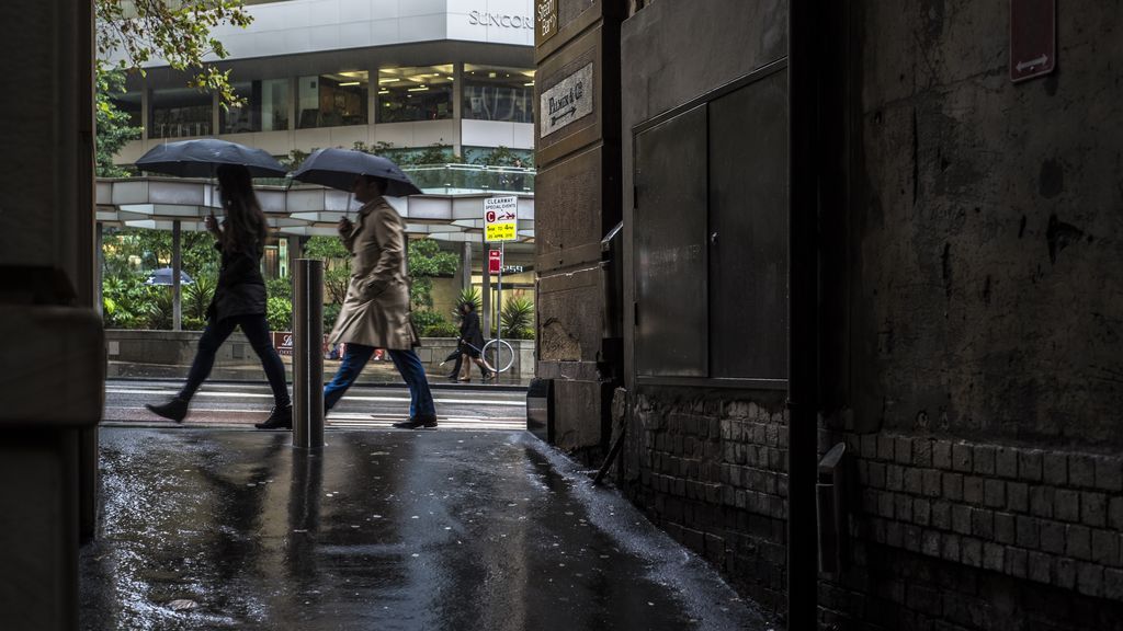 llover ciudad