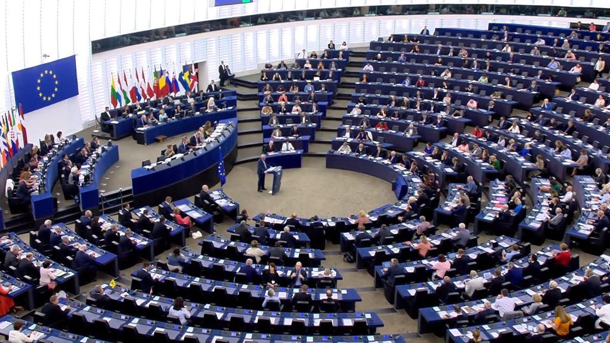 Reunión del pleno del Parlamento Europeo, el 12 de septiembre de 2018.