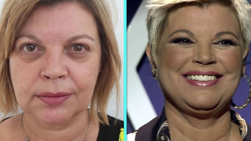 Terelu quedó radiante, con una sonrisa que iluminó a todo el plató