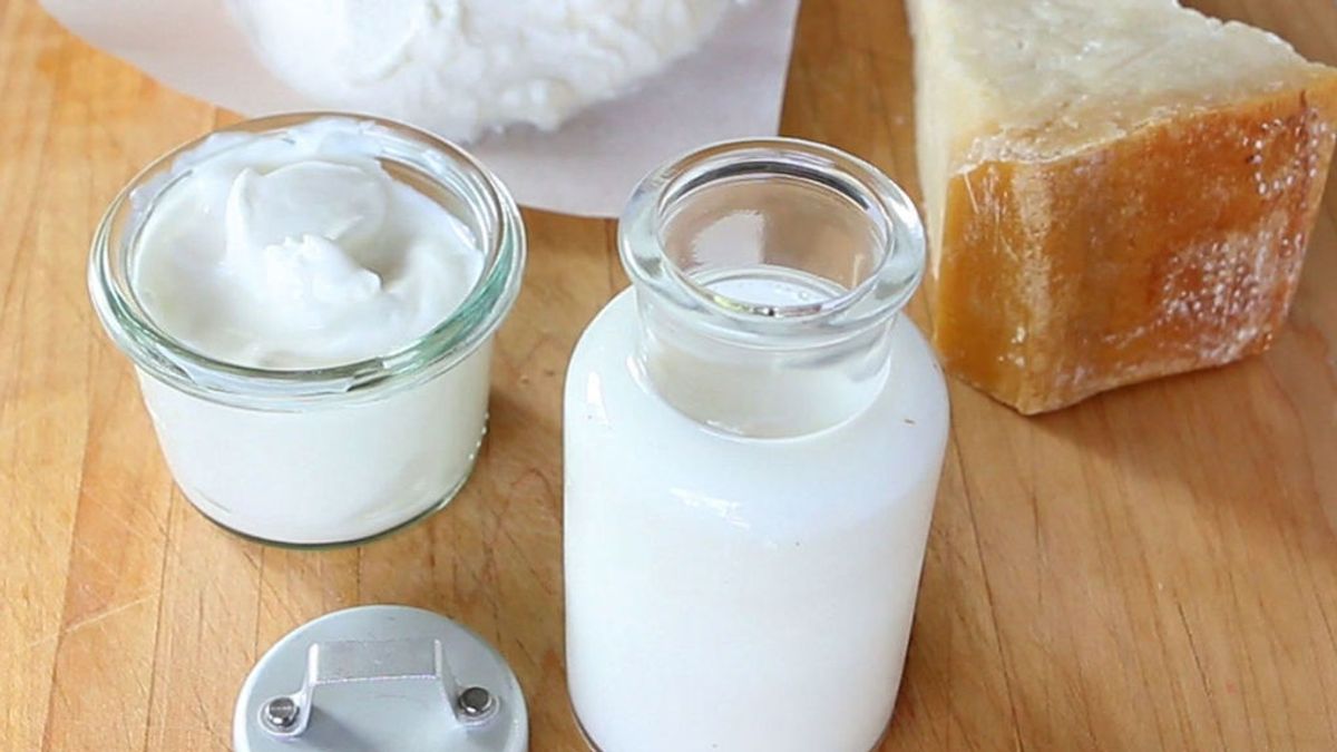 Comer queso, yogur y leche entera es bueno para tu corazón