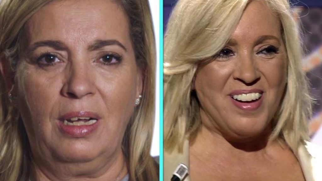 Las imágenes del antes y después de Terelu Campos y Carmen Borrego