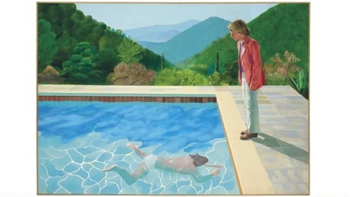 Una obra de Hockney aspira a ser  "la pieza de más valor jamás subastada de un artista vivo"