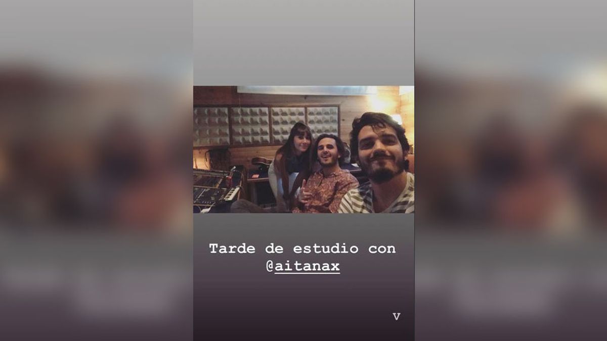 Aitana enloquece a sus seguidores en Instagram: "Esto es hype, hoy componemos con Morat"