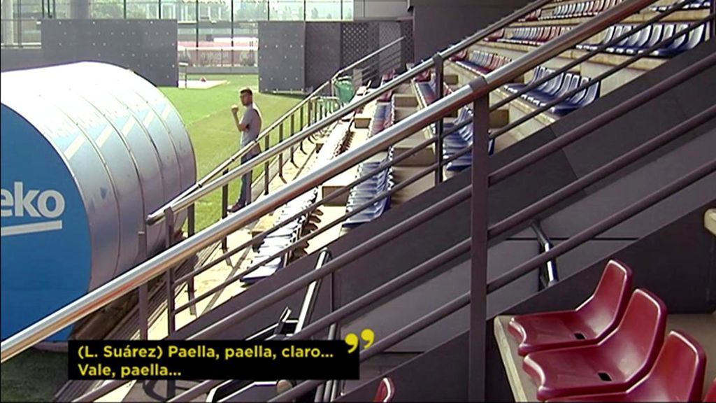 ¿Paella o asado? La conversación entre Messi y Luis Suárez antes de salir a entrenar