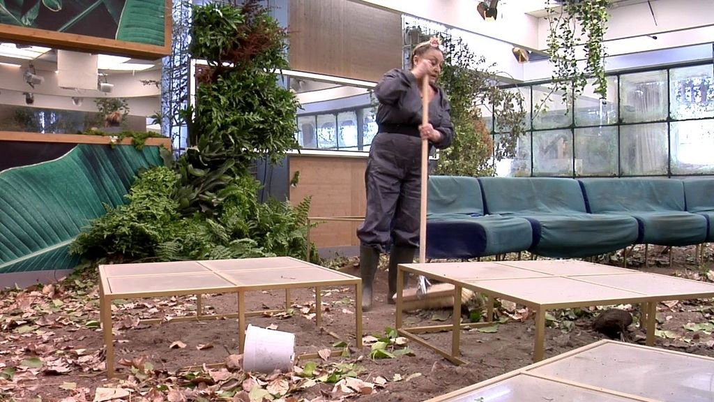 ¡Manos a la obra! Los VIP se ponen manos a la obra para dejar la casa impoluta