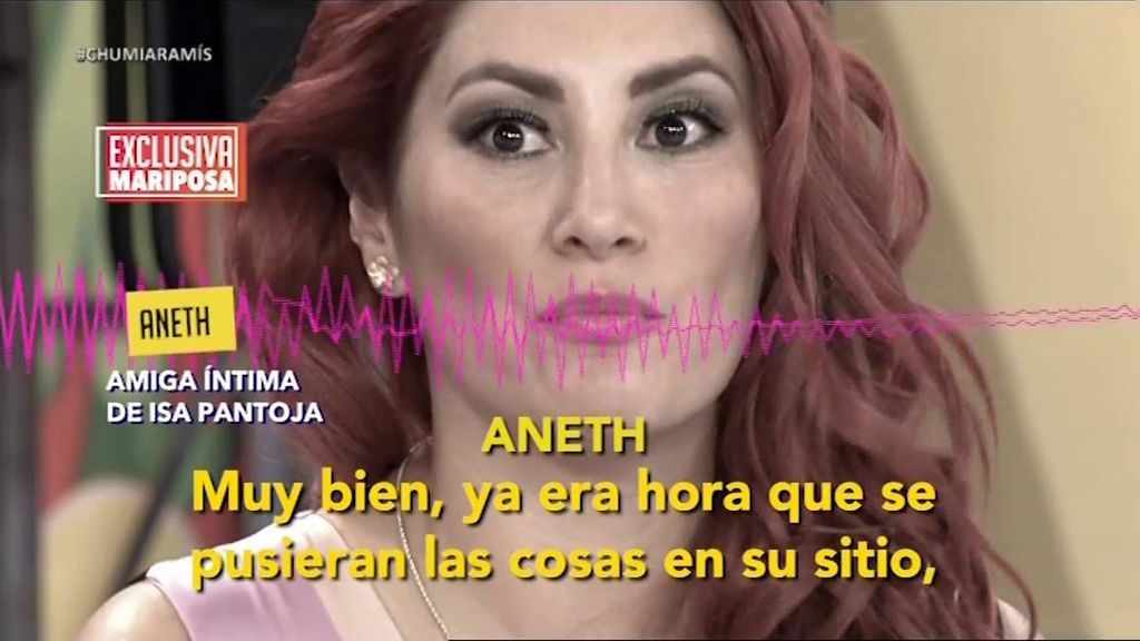 Aneth sale en defensa de Isabel Pantoja y ataca duramente a Dulce: "Su madre es sólo una"