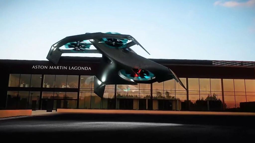 Así es el coche volador de Aston Martin que hará Londres – Barcelona en una hora y media