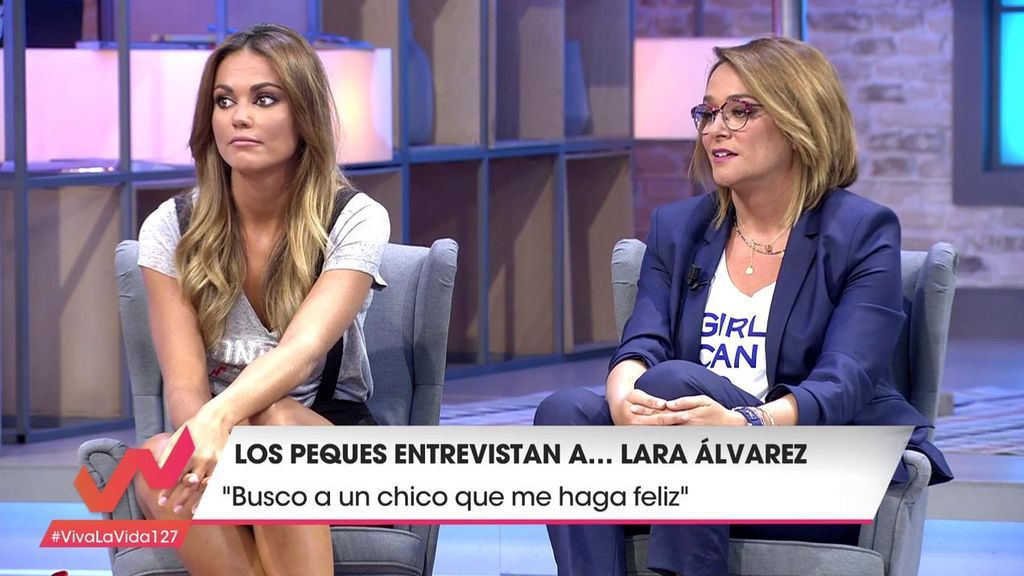 Lara Álvarez nos habla de su primer amor: "Estaba enamorada, se llamaba Nico"