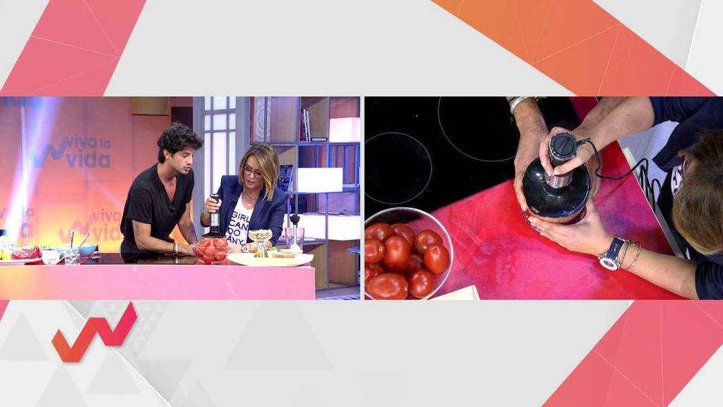 La nuez y sus propiedades antioxidantes: Jorge Brazález nos enseña a preparar salmorejo y hummus con ella