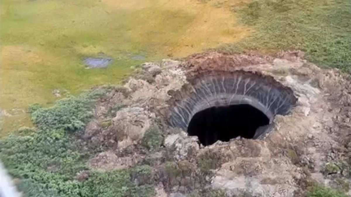Criovulcanismo en la Tierra causó el agujero del 'fin del mundo' de Siberia
