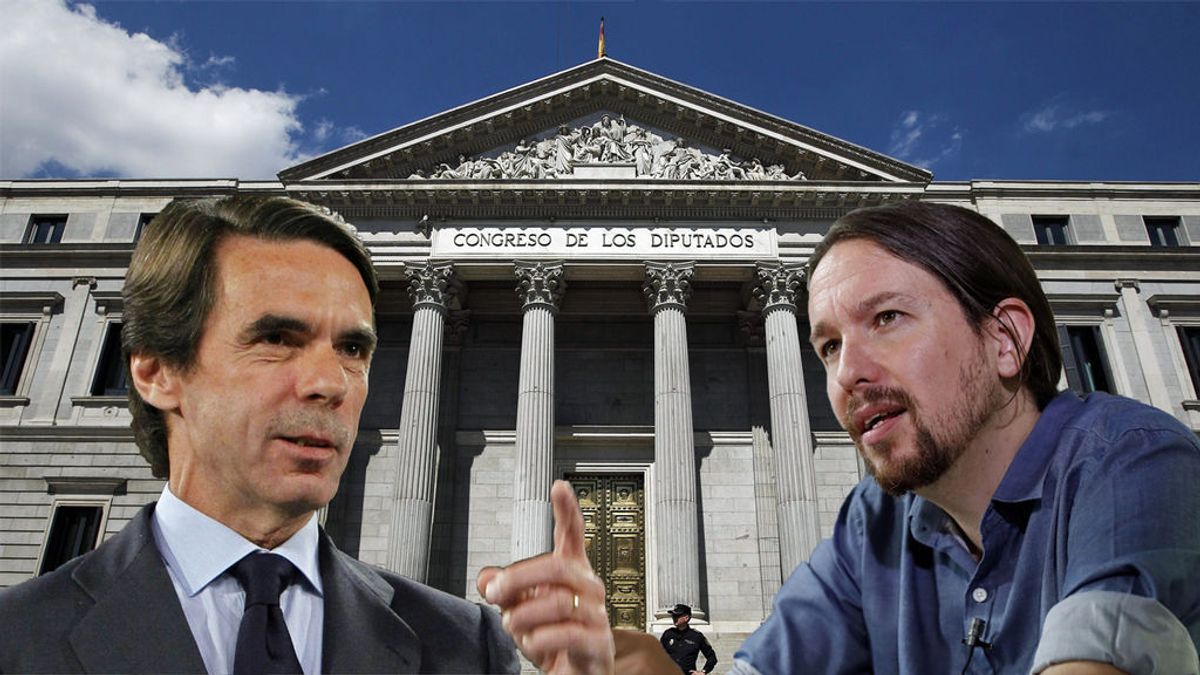 Menos de 24 horas para el cara a cara entre Iglesias y Aznar en la comisión que investiga la financiación del PP