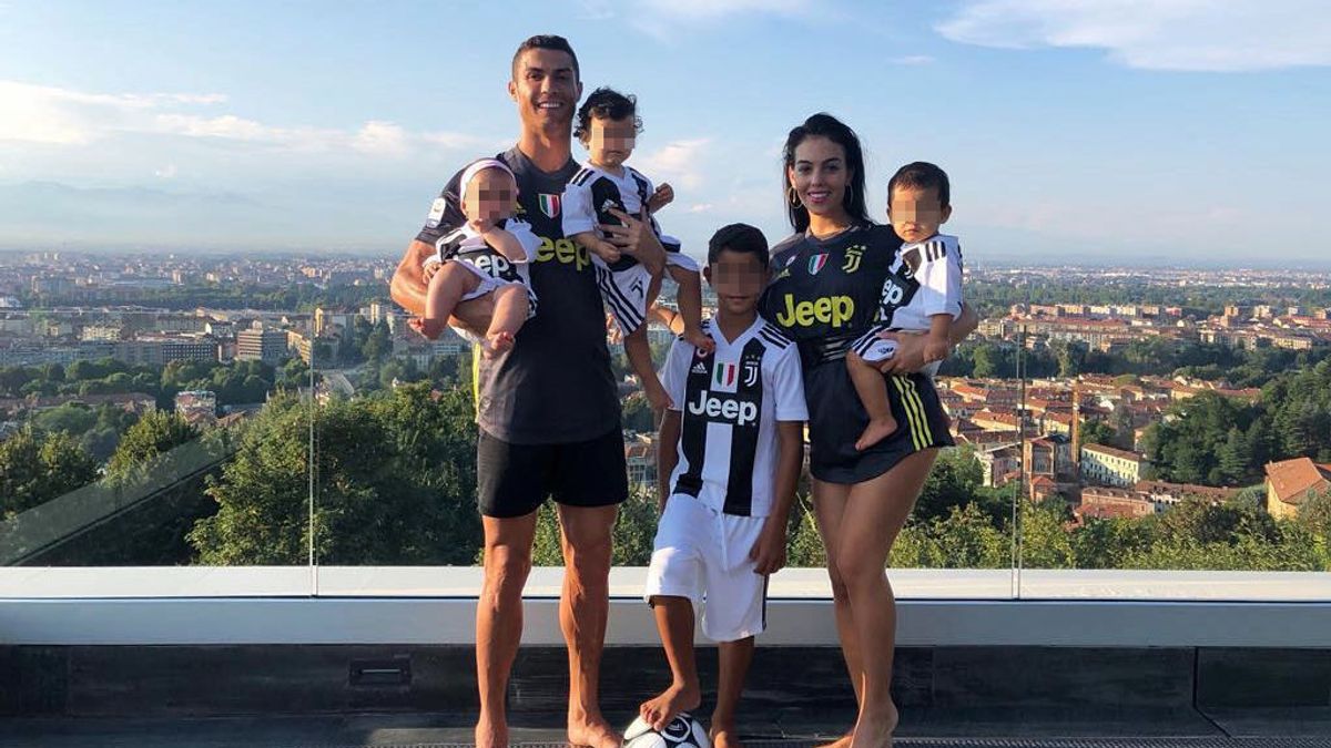 Georgina, Cristiano junior y los mellizos: la mejor afición de Cristiano Ronaldo