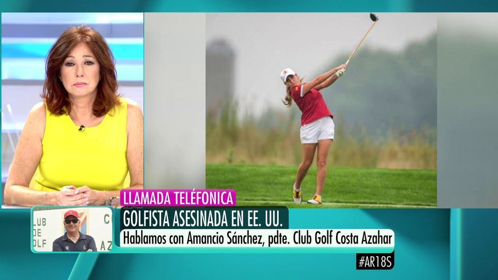 Amancio Sánchez, presidente del Club de Golf Costa Azahar: "Celia iba a pasar a profesional el año que viene"