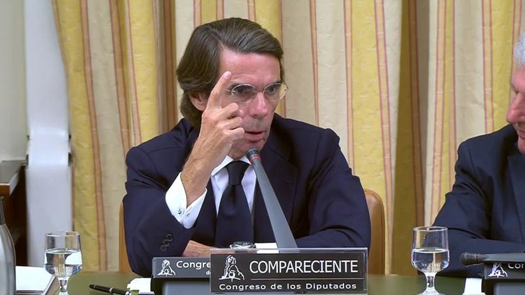 Aznar responde sobre la financiación del PP: "Actué de forma tajante contra la corrupción"