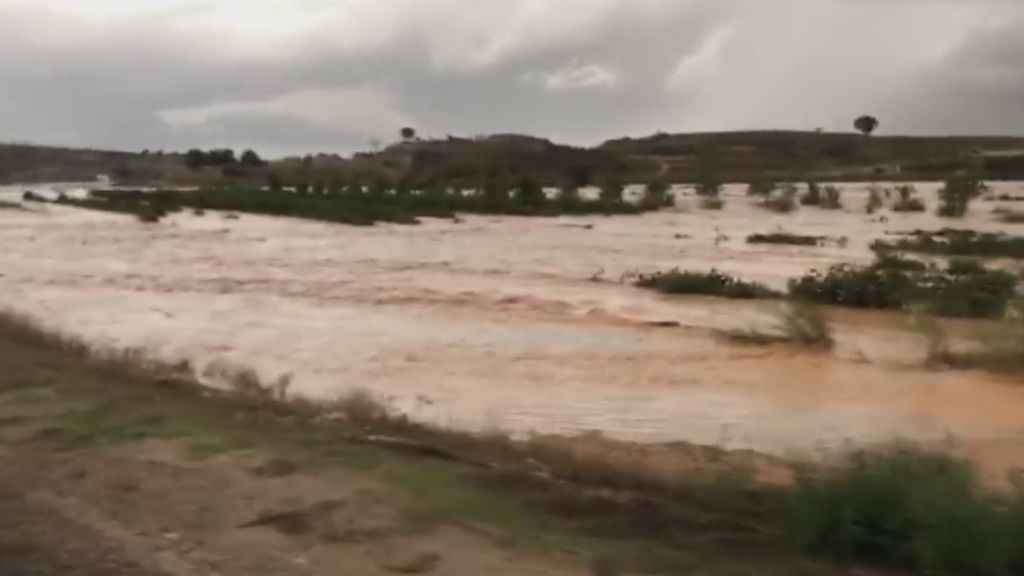 Fuentealbilla, el pueblo natal de Andrés Iniesta, inundado por las lluvias