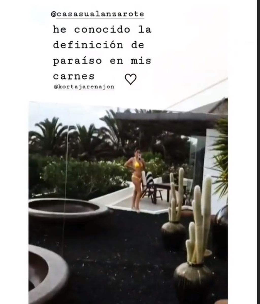 Blanca Suárez en Tenerife