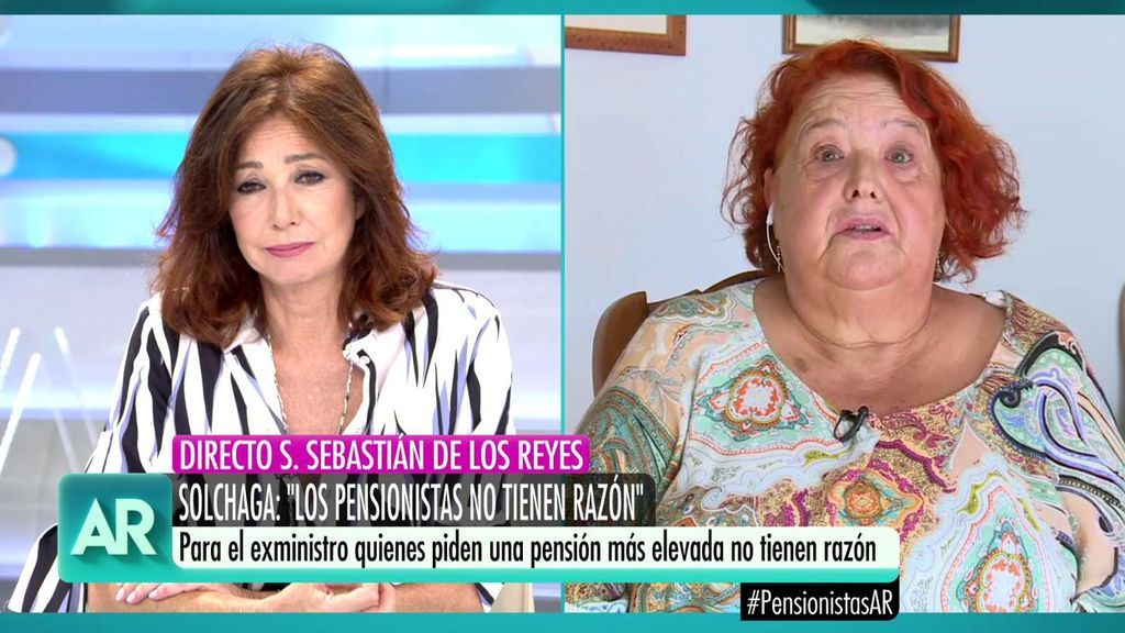 Pensionista: "Tenemos que blindar las pensiones como derecho fundamental"