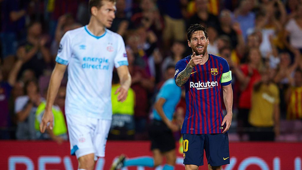 Messi es imposible de frenar: la barrera especial del PSV no sirve de nada