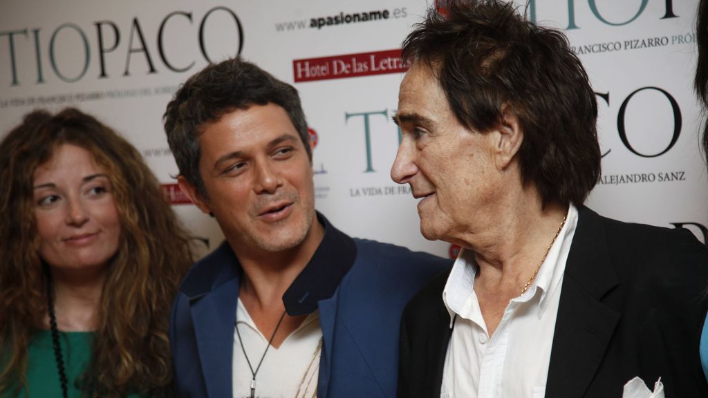 Alejandro Sanz y tio Paco