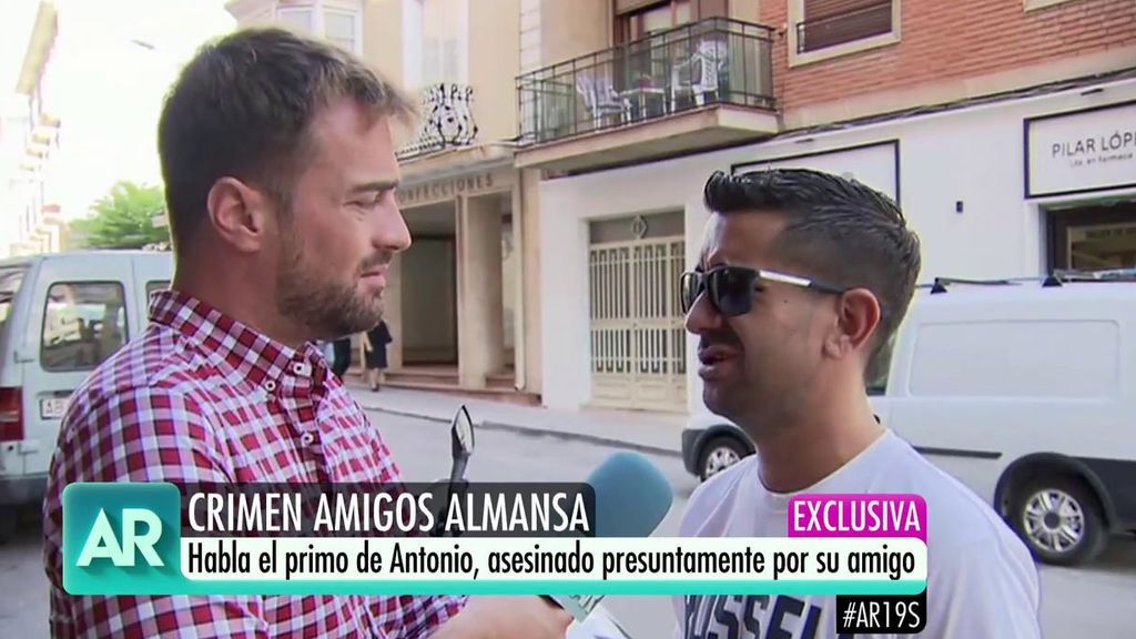 Habla el primo de Antonio, asesinado por su amigo en Almansa: "La rabia nos inunda, su amigo ha acabado con él"