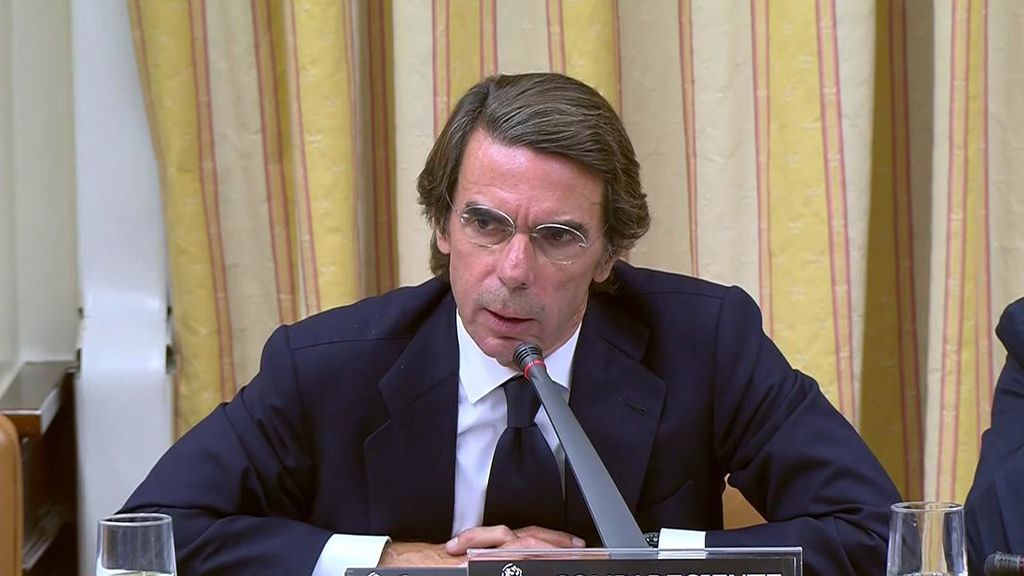 Los grandes duelos de Aznar en la comisión de investigación del Congreso  sobre la financiación irregular del PP
