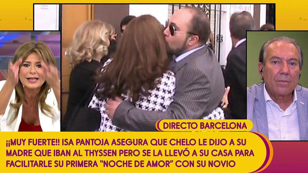 Gema López, contra Justo Molinero: "¿Puedes decir sobre Isabel Pantoja lo que dijiste en la entrevista previa?"