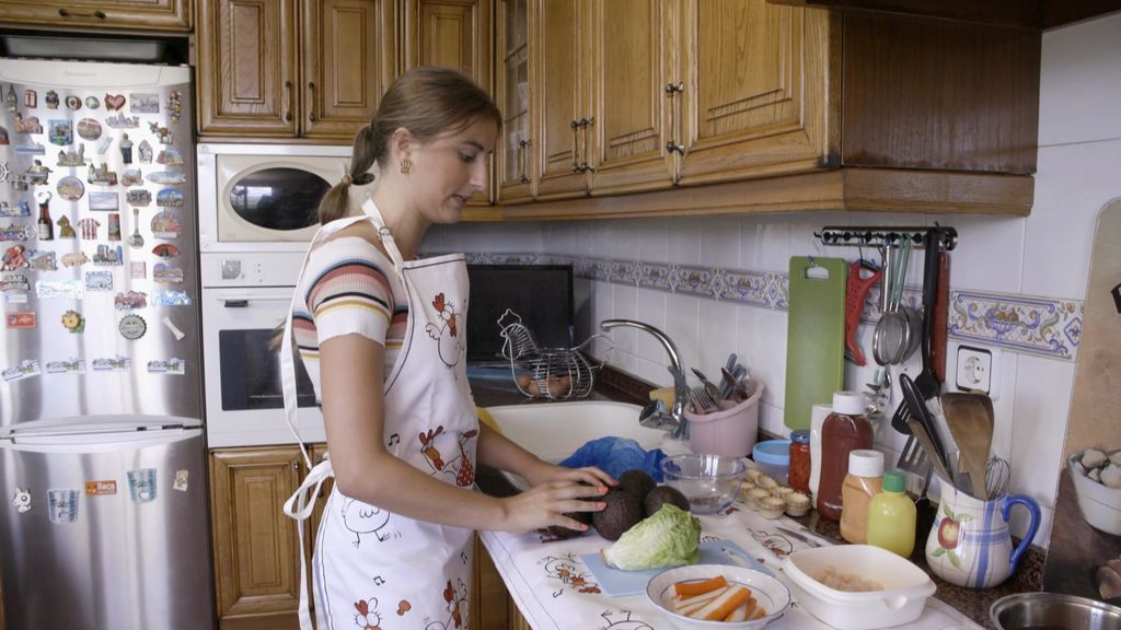 Lucía en "Ven a cenar conmigo"
