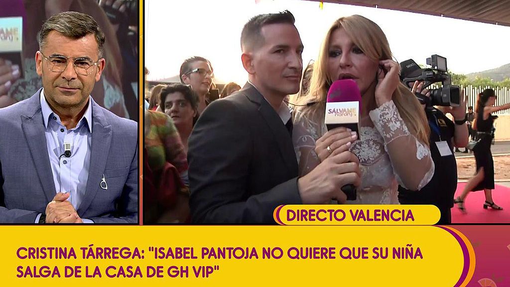 Tárrega, sobre la nominación de Isa Pantoja en ‘GH VIP’: “Su madre no quiere que salga”