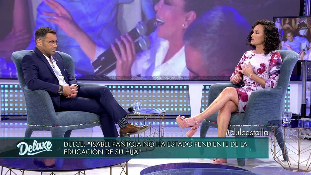 Dulce acusa a Isabel Pantoja de no haber atendido a su hija: "Nunca se ha preocupado de su educación"