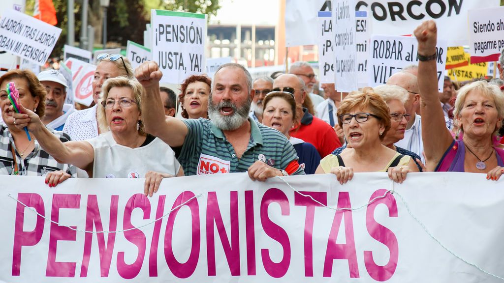 Los pensionistas salen de nuevo a la calle para pedir la equiparación al IPC