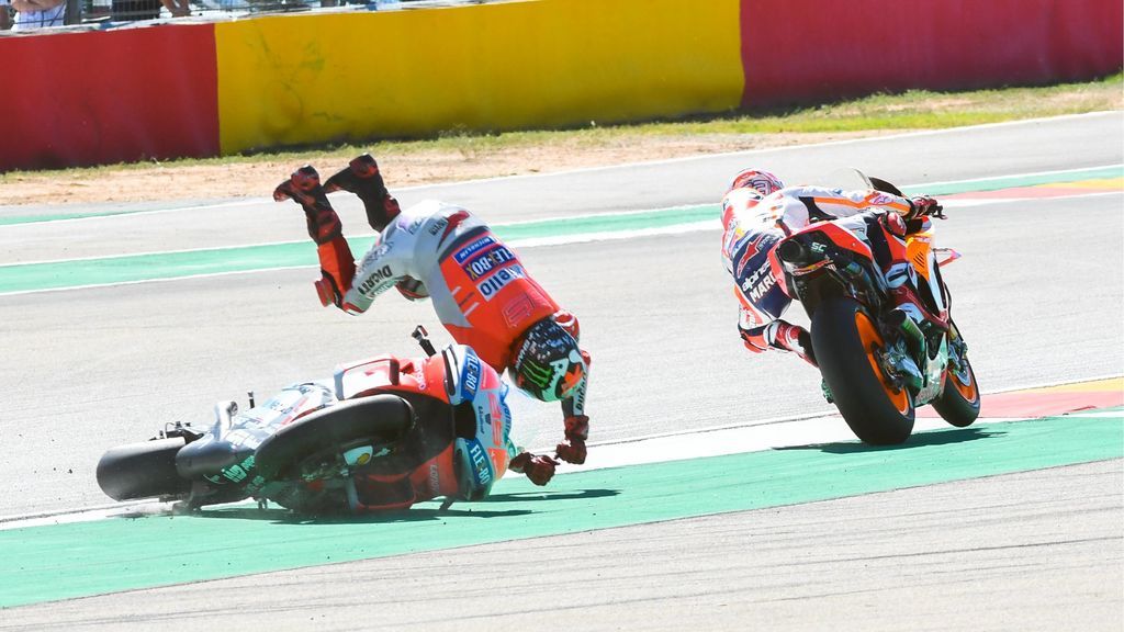 Lorenzo estalla contra Márquez: "Espero que me pida disculpas y que no me lo vuelva a hacer"