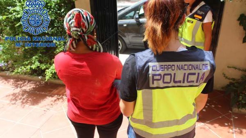 Quince detenidos y diez mujeres liberadas en Málaga en una operación contra la trata