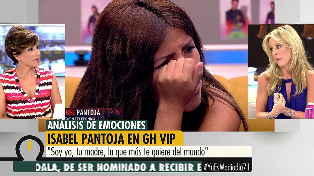 Ana Villarrubia analiza la actitud de Isa Pantoja ante la llamada de su madre: "Llama la atención su contención extraordinaria"