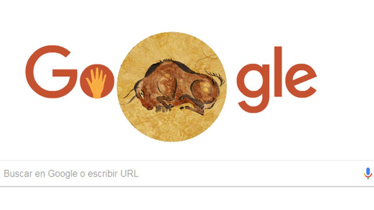 La Cueva de Altamira, el doodle de Google