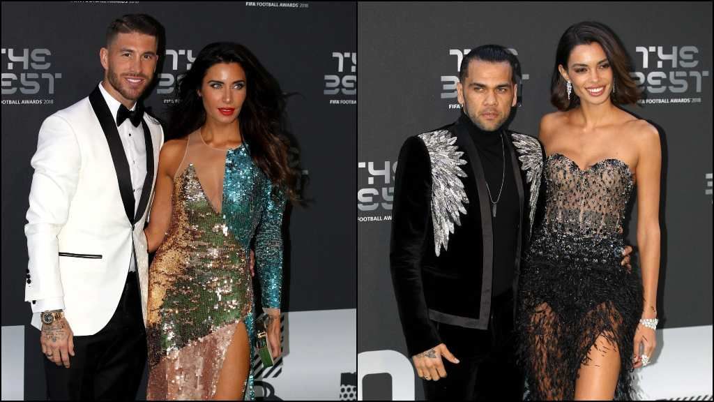 Ramos y Rubio, Alves y Sanz: el brilli brilli protagoniza The Best Awards