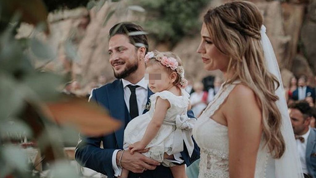 Manuel y Almudena con su hija