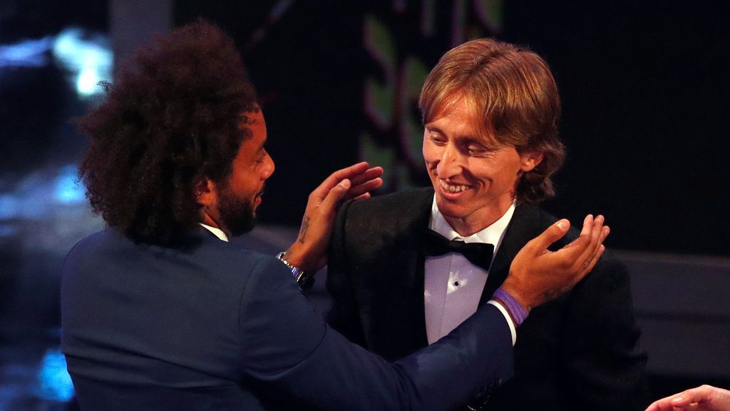 Modric, el más aclamado por compañeros y aficionados en la gala del 'The Best'