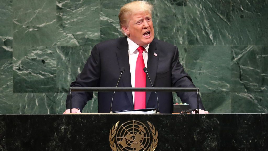 Risas en la ONU cuando Trump dice que EEUU es "más fuerte, más seguro y más rico" desde que es presidente Risas en la ONU cuando Trump dice que EEUU es "más fuerte, más seguro y más rico" desde que es presidente